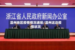 温州地区疫情情况通报/温州这边疫情状况