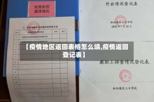 【疫情地区返回表格怎么填,疫情返回登记表】