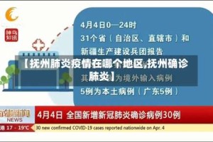 【抚州肺炎疫情在哪个地区,抚州确诊肺炎】