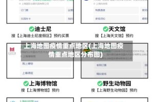 上海地图疫情重点地区(上海地图疫情重点地区分布图)