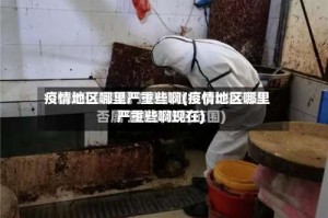 疫情地区哪里严重些啊(疫情地区哪里严重些啊现在)