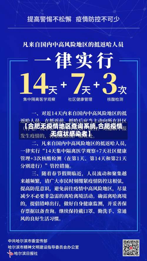 【合肥无疫情地区查询系统,合肥疫情无症状感染者】-第1张图片
