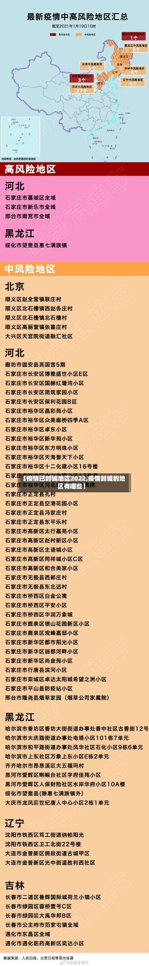 【疫情已封城地区2022,疫情封城的地区有哪些】-第1张图片