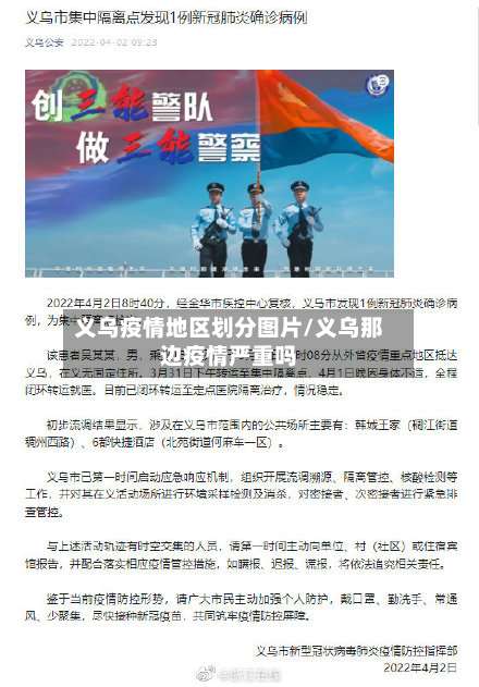 义乌疫情地区划分图片/义乌那边疫情严重吗-第2张图片