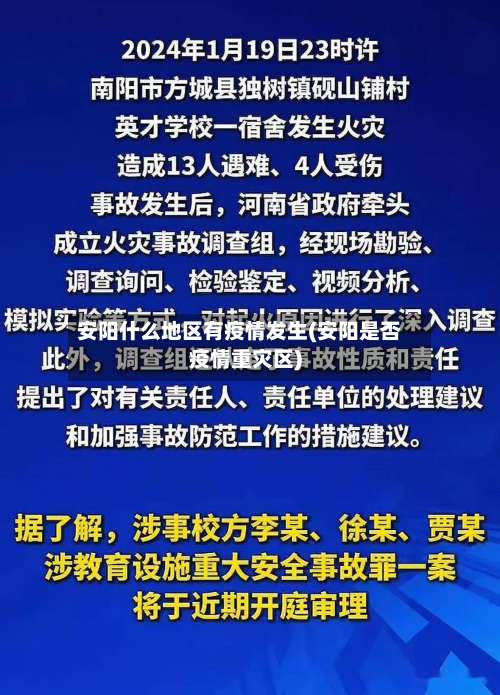 安阳什么地区有疫情发生(安阳是否疫情重灾区)-第1张图片