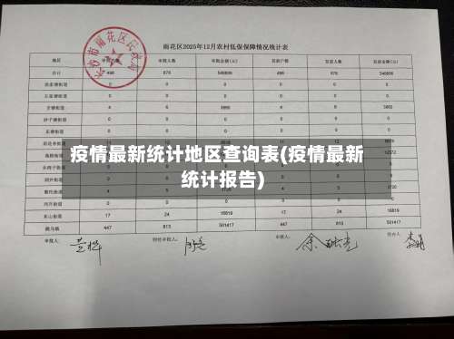 疫情最新统计地区查询表(疫情最新统计报告)-第1张图片