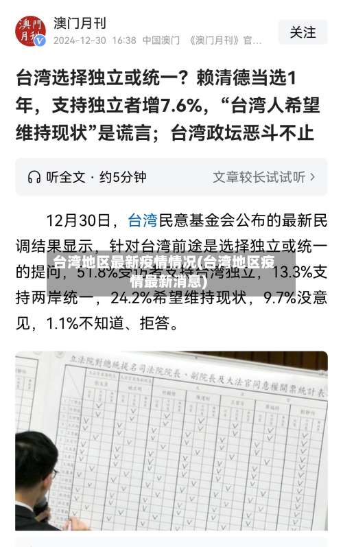 台湾地区最新疫情情况(台湾地区疫情最新消息)-第2张图片
