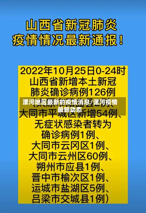 漯河地区最新的疫情消息/漯河疫情最新动态-第1张图片