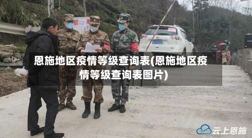 恩施地区疫情等级查询表(恩施地区疫情等级查询表图片)-第1张图片
