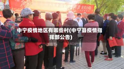 中宁疫情地区有哪些村(中宁县疫情指挥部公告)-第2张图片