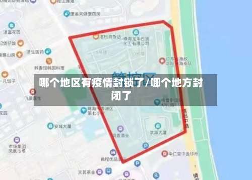 哪个地区有疫情封锁了/哪个地方封闭了-第2张图片