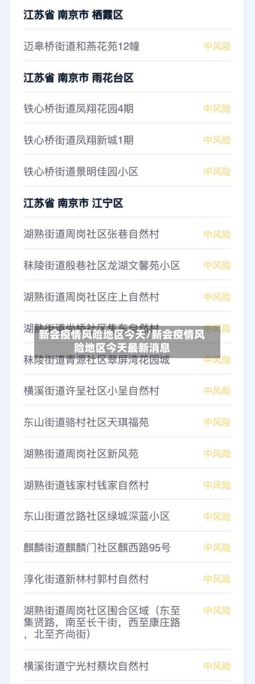 新会疫情风险地区今天/新会疫情风险地区今天最新消息-第2张图片