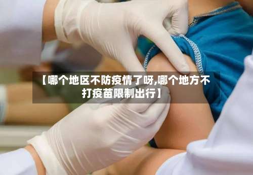 【哪个地区不防疫情了呀,哪个地方不打疫苗限制出行】-第1张图片