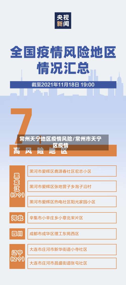 常州天宁地区疫情风险/常州市天宁区疫情-第2张图片